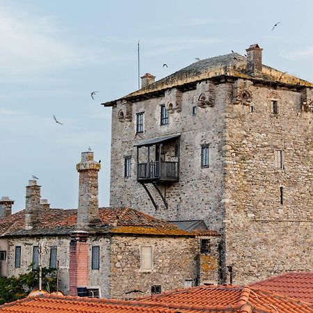 Athos Guest House Pansion Ouranoupoli Ngoại thất bức ảnh